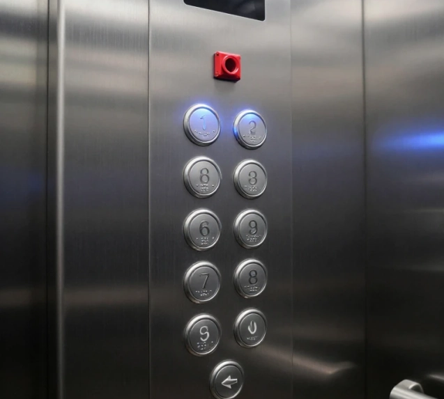 شستی داخل کابین بریل