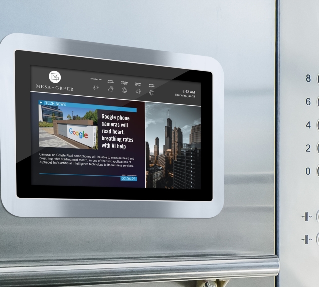 نمایشگر آسانسور | آریانانوین